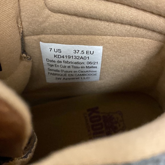 Kodiak genuine leather boots - Picture 5 of 7